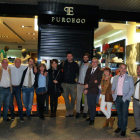Parte del equipo técnico y artístico que la pasada semana inició el rodaje de esta película en la capital leonesa.