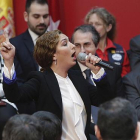 La cantaora Estrella Morente ha pedido "diálogo" a los políticos durante la celebración de los actos del Dos de Mayo en la Comunidad de Madrid.