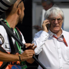 Bernie Ecclestone, en una imagen del 2016, en el Gran Premio de Italia, en Monza.