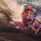 Marc Márquez, en uno de sus últimos entrenamientos antes de viajar esta semana a Malasia.