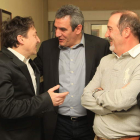 Folgueral, Villarrubia y Merayo, en una imagen de archivo.