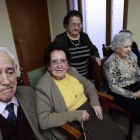 Personas mayores en una residencia de Soria.