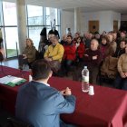Las charlas técnicas congregar a numeroso público en el edificio Mirador de la Condesa. medina