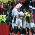 Kevin Gameiro dedicó su gol al lesionado Krohn-Dehli. VIDAL