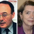 Luis María Linde y Soledad Núñez.