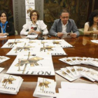 Rodríguez, Travesí, Chamorro y Gutiérrez, en la presentación.