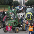 Tractorada en las calles de León. JESÚS F. SALVADORES