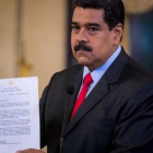 El presidente de Venezuela,  Nicolás Maduro.