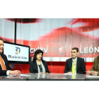 Germán Gavela, Teresa Gutiérrez, Roberto Núñez y Felipe Ramos, ayer, en el programa ‘El Filandón’.