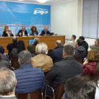 La sede del PP en Ponferrada acogió la reunión de la Junta Comarcal del PP. DL
