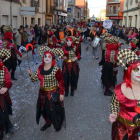 Imagen del último desfile de carnaval de Santa María del Páramo, el que tuvo lugar en 2020. MEDINA