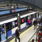 Imágenes del metro de Madrid.