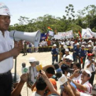 El presidente boliviano, Evo Morales, nacionalizó ayer la empresa Chaco
