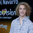 Manel Navarro, representante de TVE en el Festival de Eurovisión.