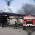 La planta quedó totalmente calcinada en un incendio el pasado 3 de noviembre. F. OTERO PERANDONES