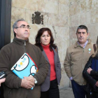 Alejandro Calleja, Lucía Loma, Jesús Sánchez, Mar Álvarez y Juan Rodríguez Zapatero.