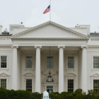 Imagen de archivo del exterior de la Casa Blanca, residencia del presidente de Estados Unidos.