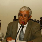 El director del diccionario de Latín Medieval, Maurilio Pérez.