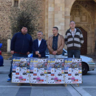 José Ramón Ramos, José Miguel Palazuelo, Andrés Martínez y José Ignacio Salgado en la presentación. DL