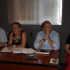 Por la izquierda, Martínez Majo, Isabel Carrasco, Eduardo Fernández y María de la Paz Díez.