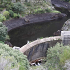 La presa del Real en San Facundo, tras el desembalse de lodo del año 2009. L. DE LA MATA