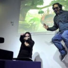 El director creativo de Kinect en la presentación de su sistema de juego sin mandos.