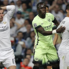 Cristiano Ronaldo y Gareth Bale, durante un partido de Champions ante el Manchester City.