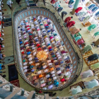 Rezos en el festival «Eidl al-Fitr» que marca el final del Ramadán. M. ALAM