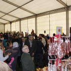 Los puestos de la feria se instalarán en una carpa de más de 750 metros cuadrados. CAMPOS