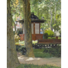 ‘Kiosco de los Jardinillos’, la obra robada en diciembre del Museo Municipal de Albacete. DL