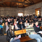 La subasta de caza celebrada en Puebla de Lillo contó con mucha gente.