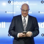 Josep Oliu, presidente del Banc Sabadell. /