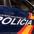 Un vehículo de la Policía Nacional