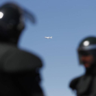 Miembros del GRS de León en unas maniobras.