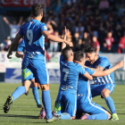 La Deportiva quiere volver a repetir hoy imágenes como la de la foto. L. DE LA MATA