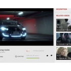 Una imagen de la nueva interfaz de YouTube.