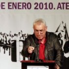 Cayo Lara, en el acto en el Ateneo de Madrid.