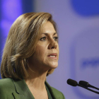 La secretaria general del PP, María Dolores de Cospedal.