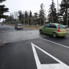 El acceso a Papalaguinda desde la plaza de Guzmán se reabrió ayer después de un año y medio cortado.