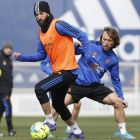 El Madrid confía en que Benzema y Modric sostengan al equipo frente al Getafe. AGENCIAS