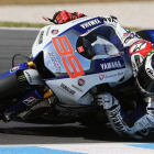 El español Jorge Lorenzo fue el más rápido sobre el trazado australiano de Phillip Island.