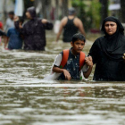 El monzón ha provocado grandes inundaciones en la India, Bangladés y el Nepal.