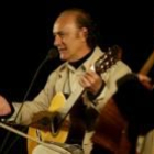 El cantautor berciano Amancio Prada en su último concierto en León