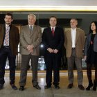 Imagen de los integrantes del consejo rector del Musac