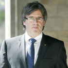 El presidente de la Generalitat, Carles Puigdemont. ANDREU DALMAU