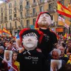 Manifestación de Tabarnia en Barcelona.