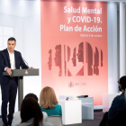 Pedro Sánchez, ayer en el acto institucional. LUCA PIERGIOVANNI