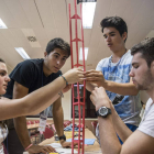 Alumnos en el campus científico. DL