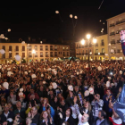Un momento de la manifestación por la sanidad celebrada el pasado jueves en Ponferrada. ANA F. BARREDO