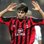 Kaká en un partido del Milan